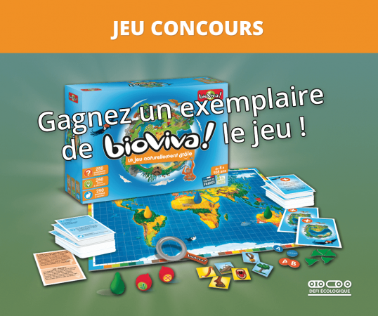 Visuel du jeu concours Bioviva Le Jeu par DEFI-Écologique