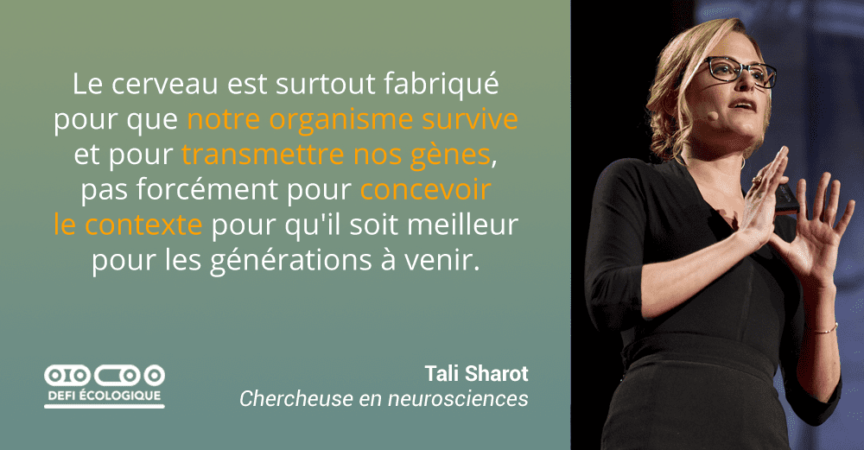 Tali Sharot Defi Ecologique Le Blog