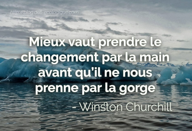 citation à propos de l'écologie de Winston Churchill