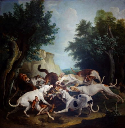 Chasse au loup - Alexandre-François Desportes (1661–1743)