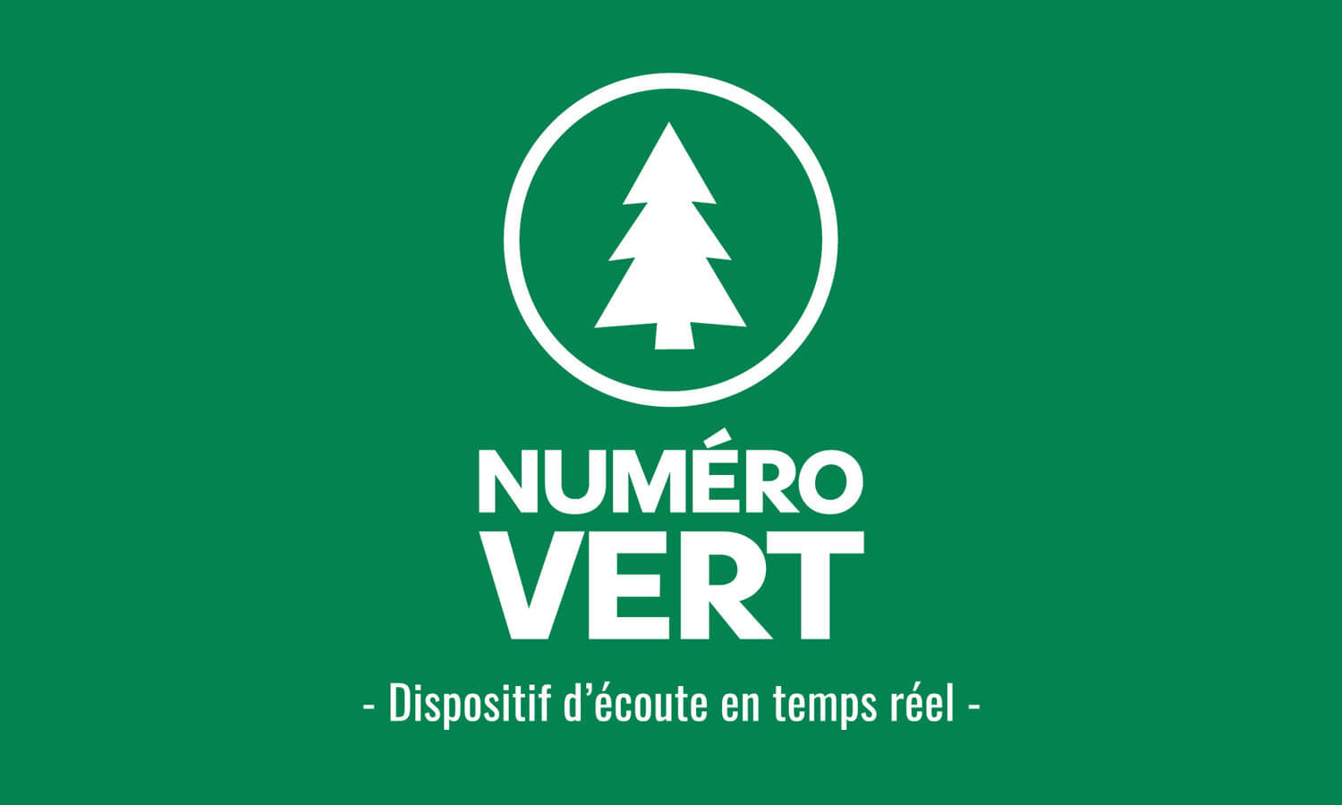 Numéro vert, une installation qui entend parler de Nature